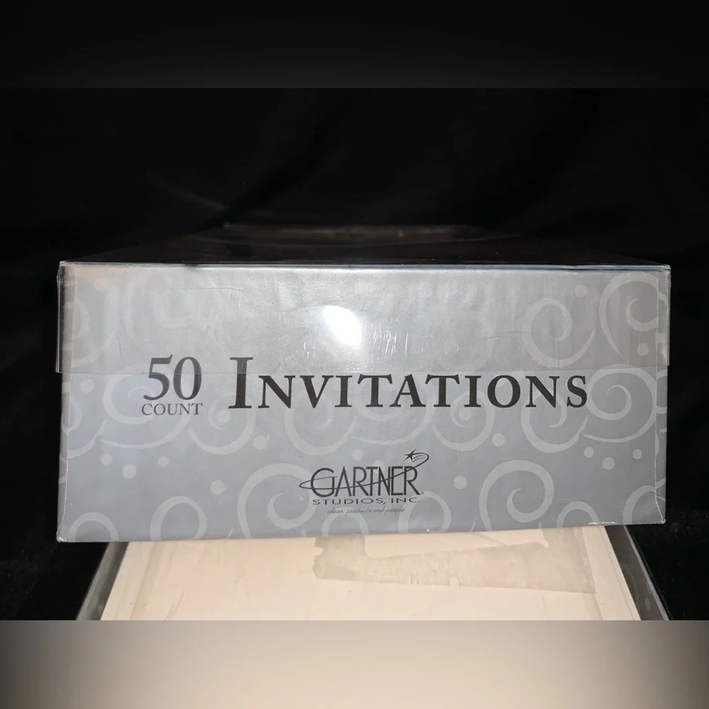Gartner Studios Invitation Kit 50 Invites & 50 Response Cards Each w/envelopes